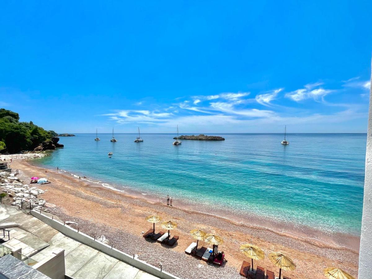 Plava Vila Beach Apartments Sveti Stefan Dış mekan fotoğraf